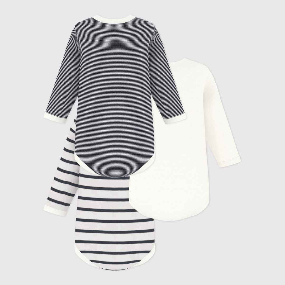 Romper grijs 3pack - Charly's
