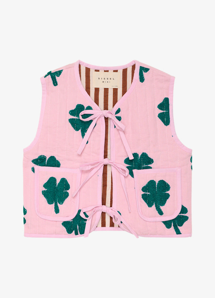 Honey MINI vest clover green