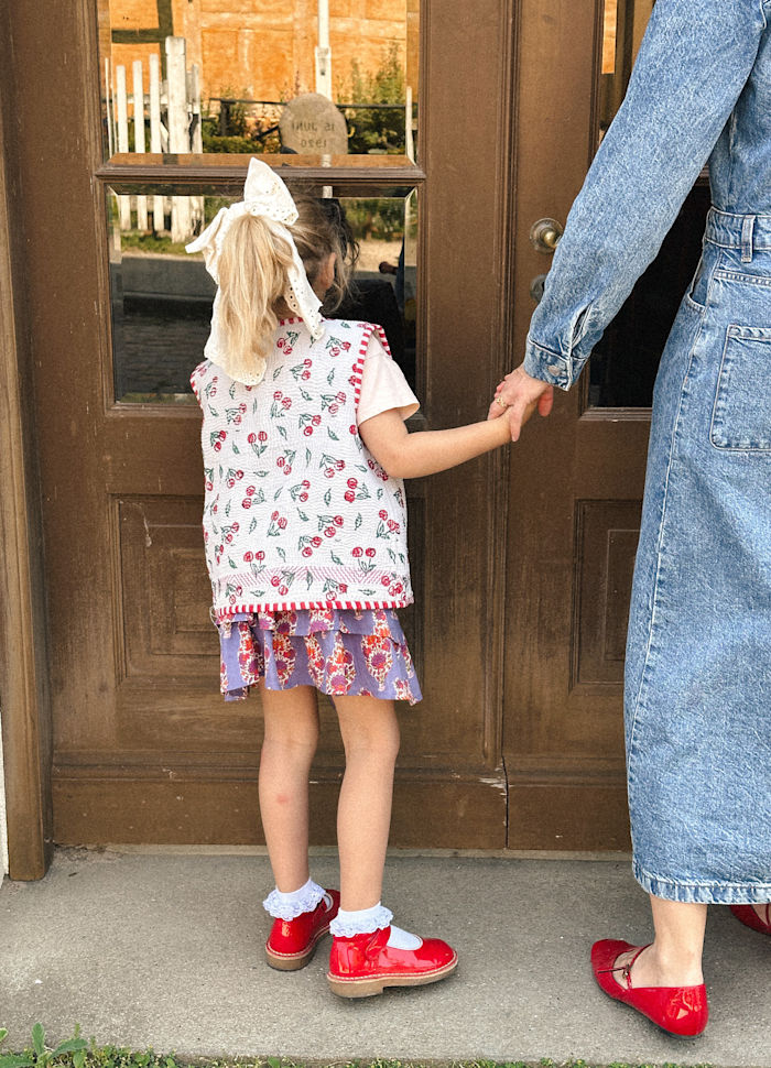 PRE-ORDER Gro MINI Vest Cherry