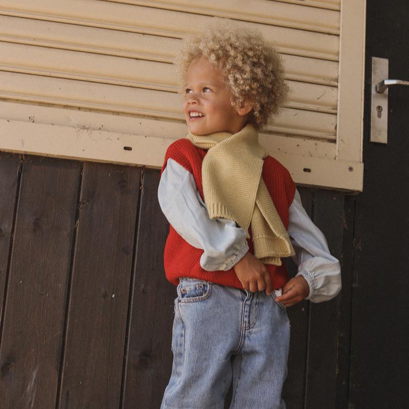 Sjaal ivo yellow light - Charly's