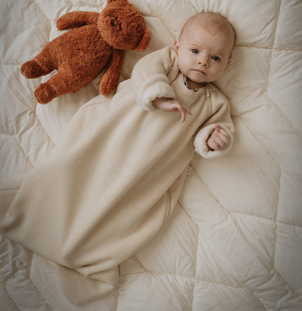 Slaapzak merinowol gevoerd katoen - Charly's