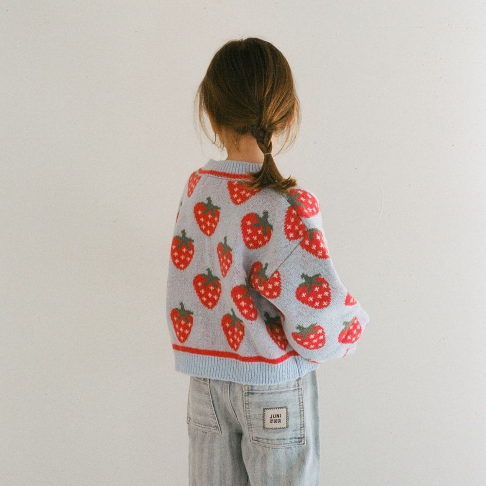 Strawberry Skies cardigan - Charly's