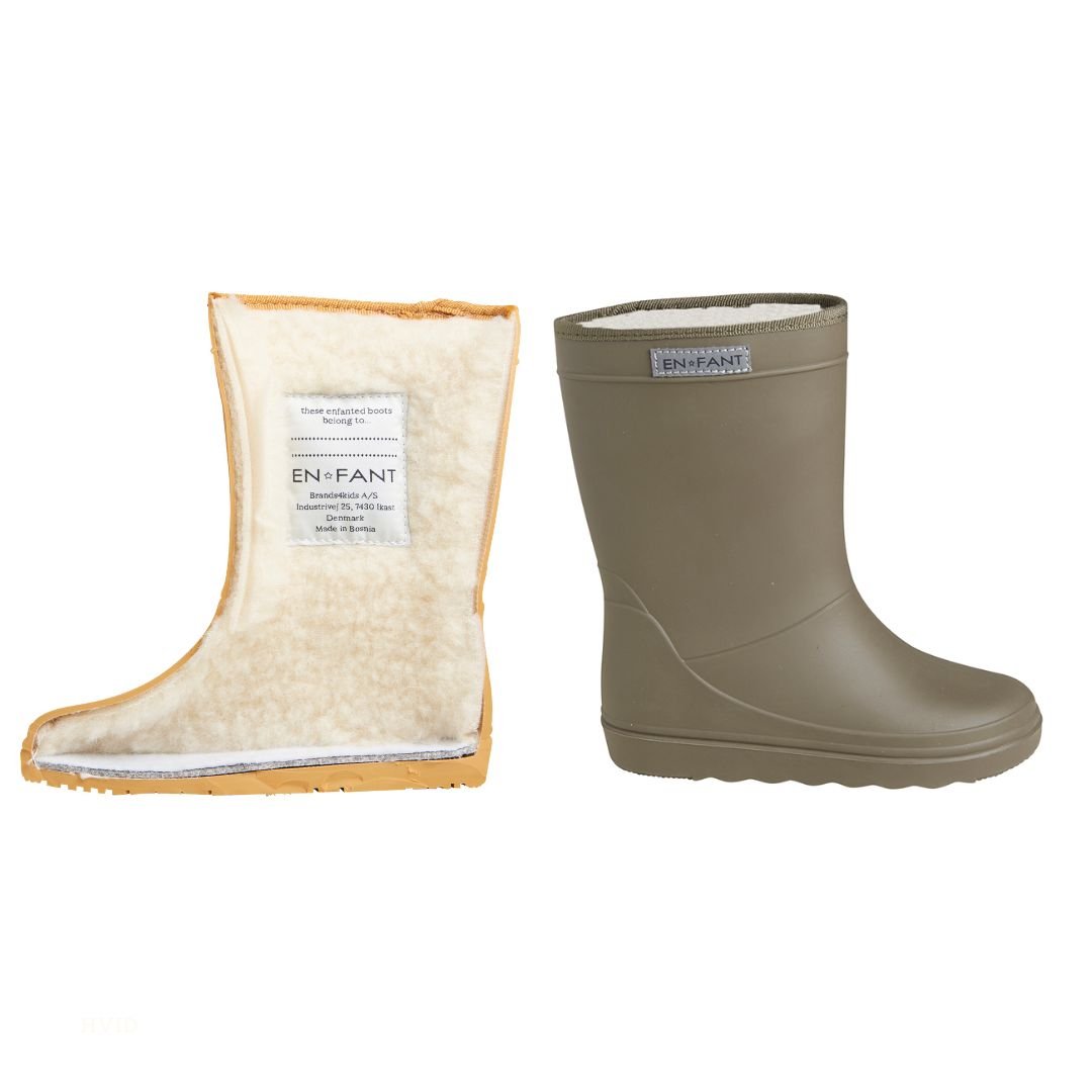 Thermoboots ivy green kids & adults - Charly's