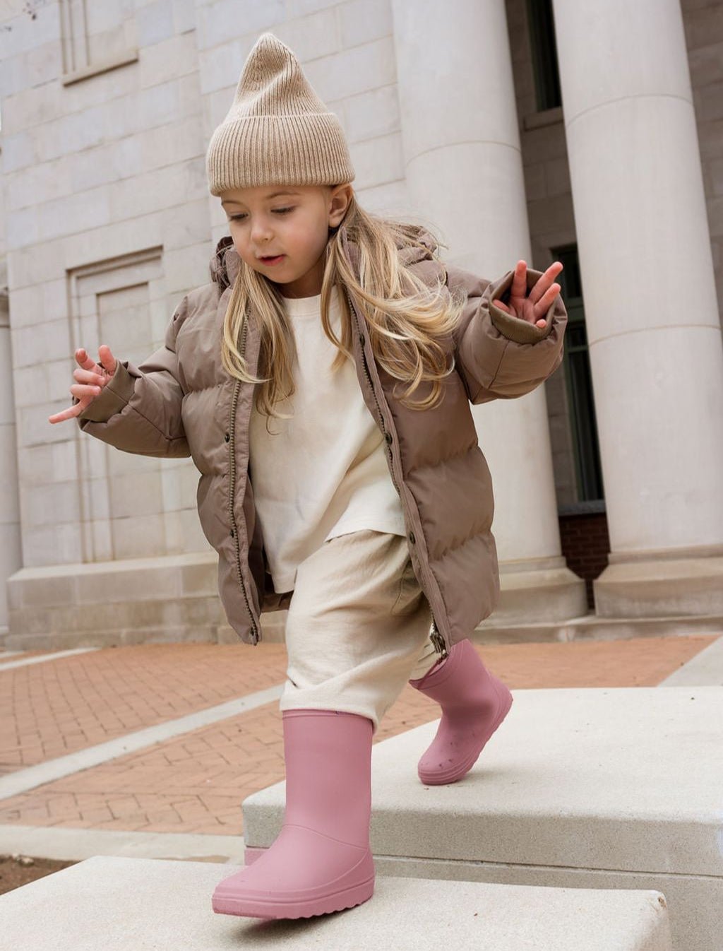 Thermoboots old rose kids & adults - Charly's