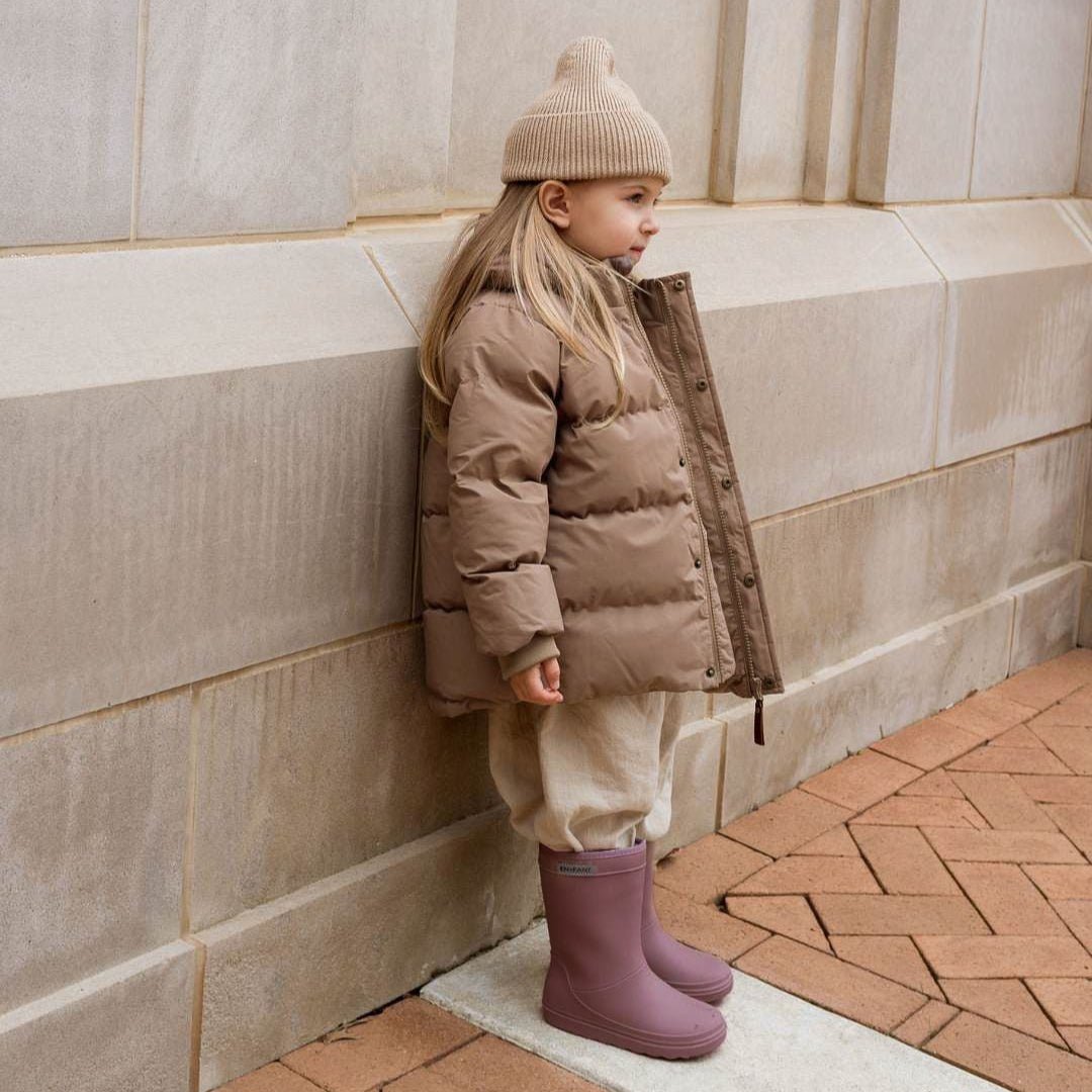 Thermoboots rose taupe enfant - Charly's