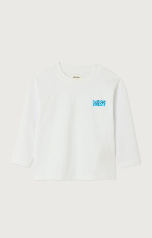 Tshirt blanc lange mouwen - Charly's