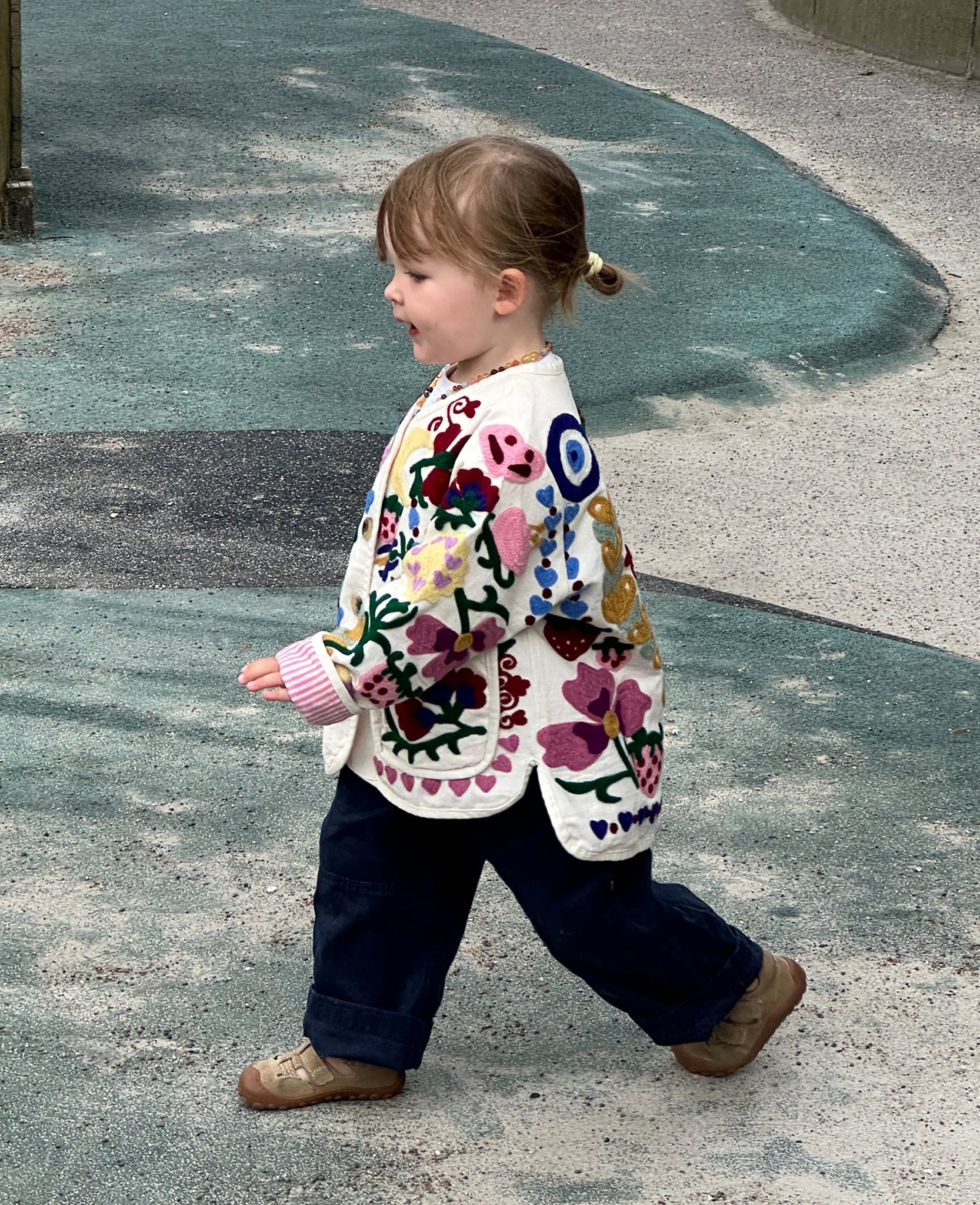 White Rose Suzani mini - Charly's