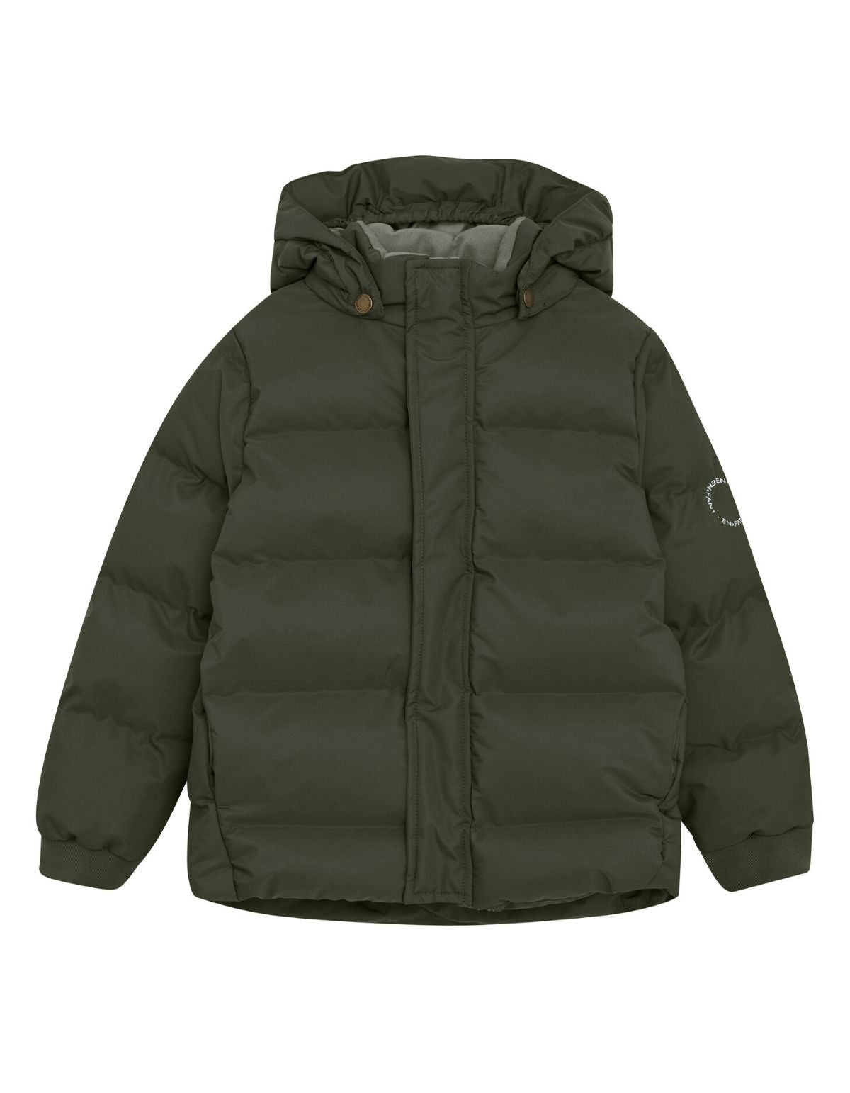 Winterjas kambaba groen enfant - Charly's