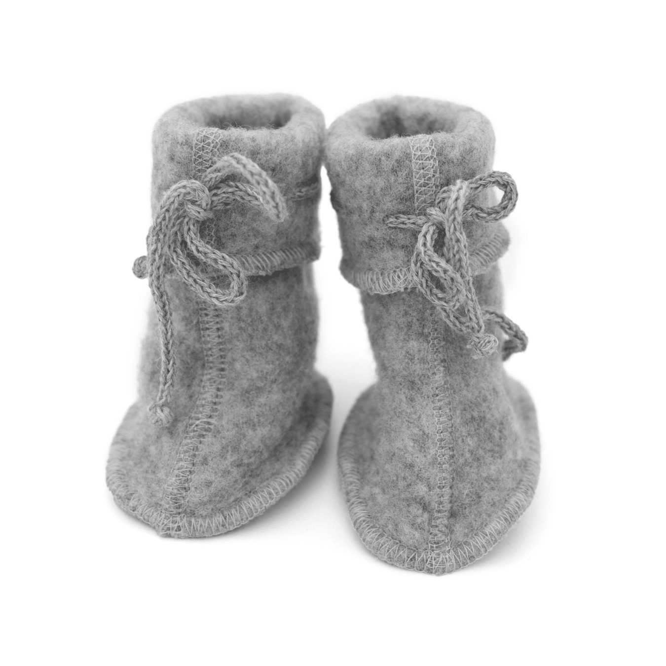 Wolfleece slofjes grijs - Charly's