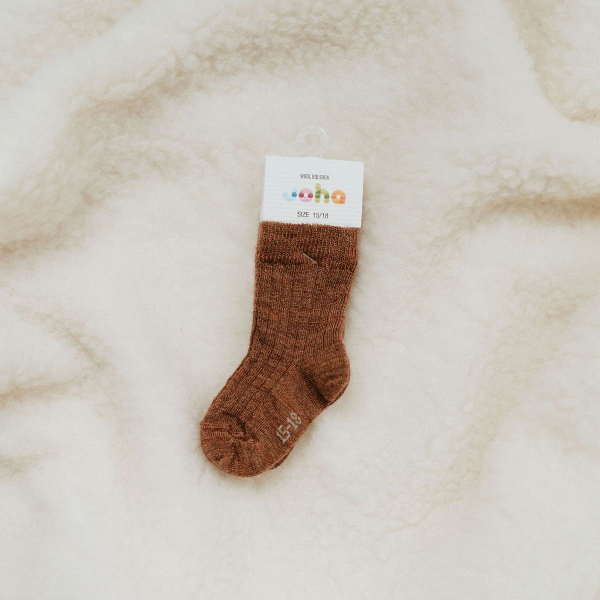 Wollen sokken copper - Charly's