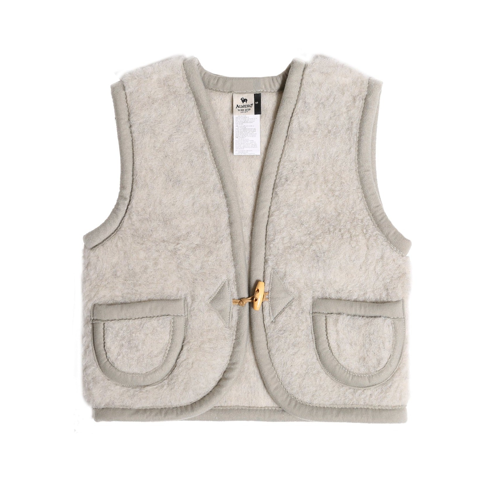 Alwero Bodywarmer junior grijs