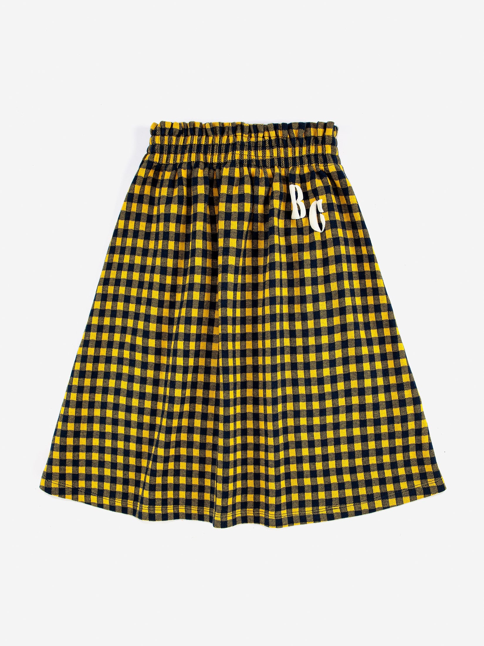 Bobo Choses BC vichy jacquard skirt | MIDNIGHT BLUE