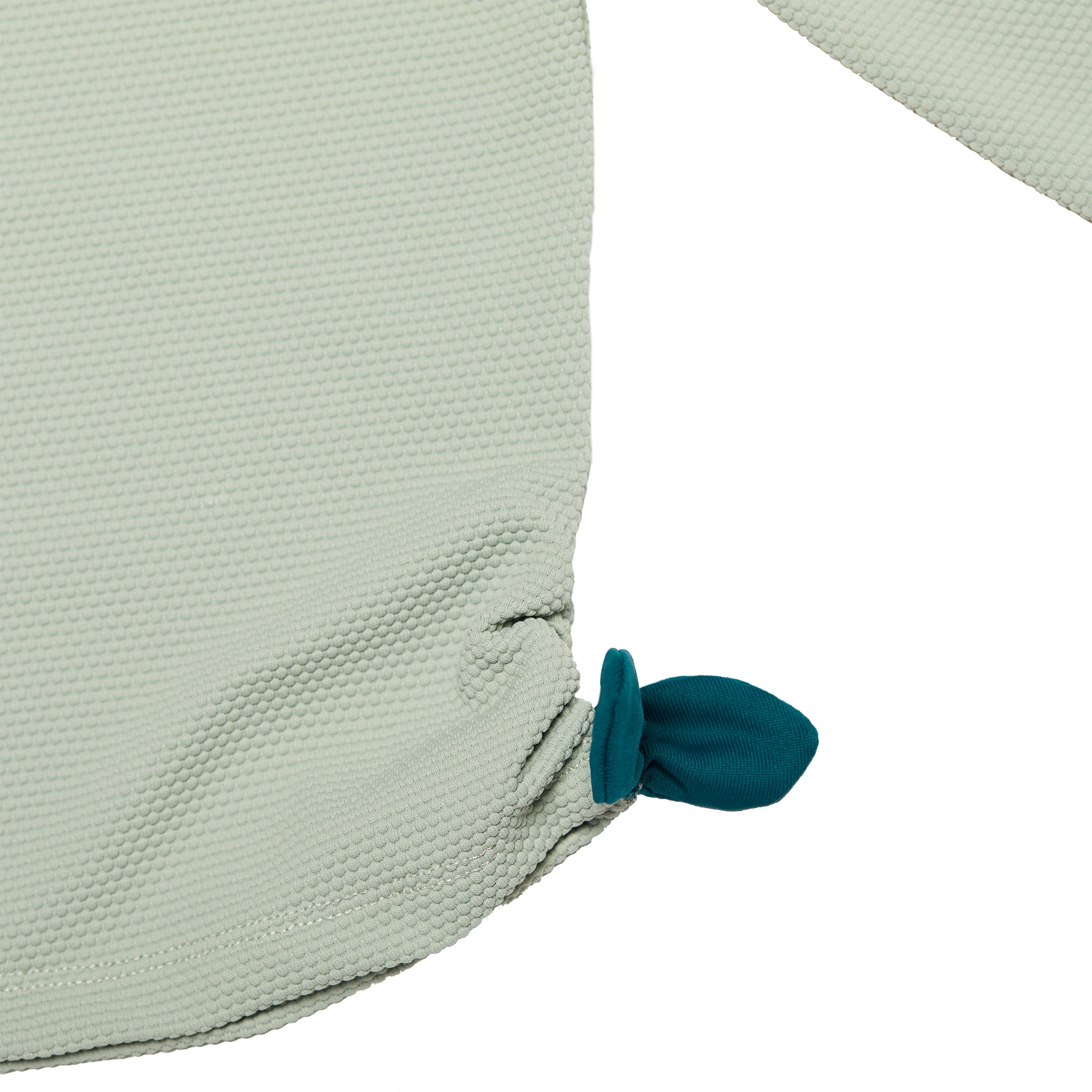 UV zwem bikini met broekje en shirt voor meisjes in de kleur blauw van Donsje.