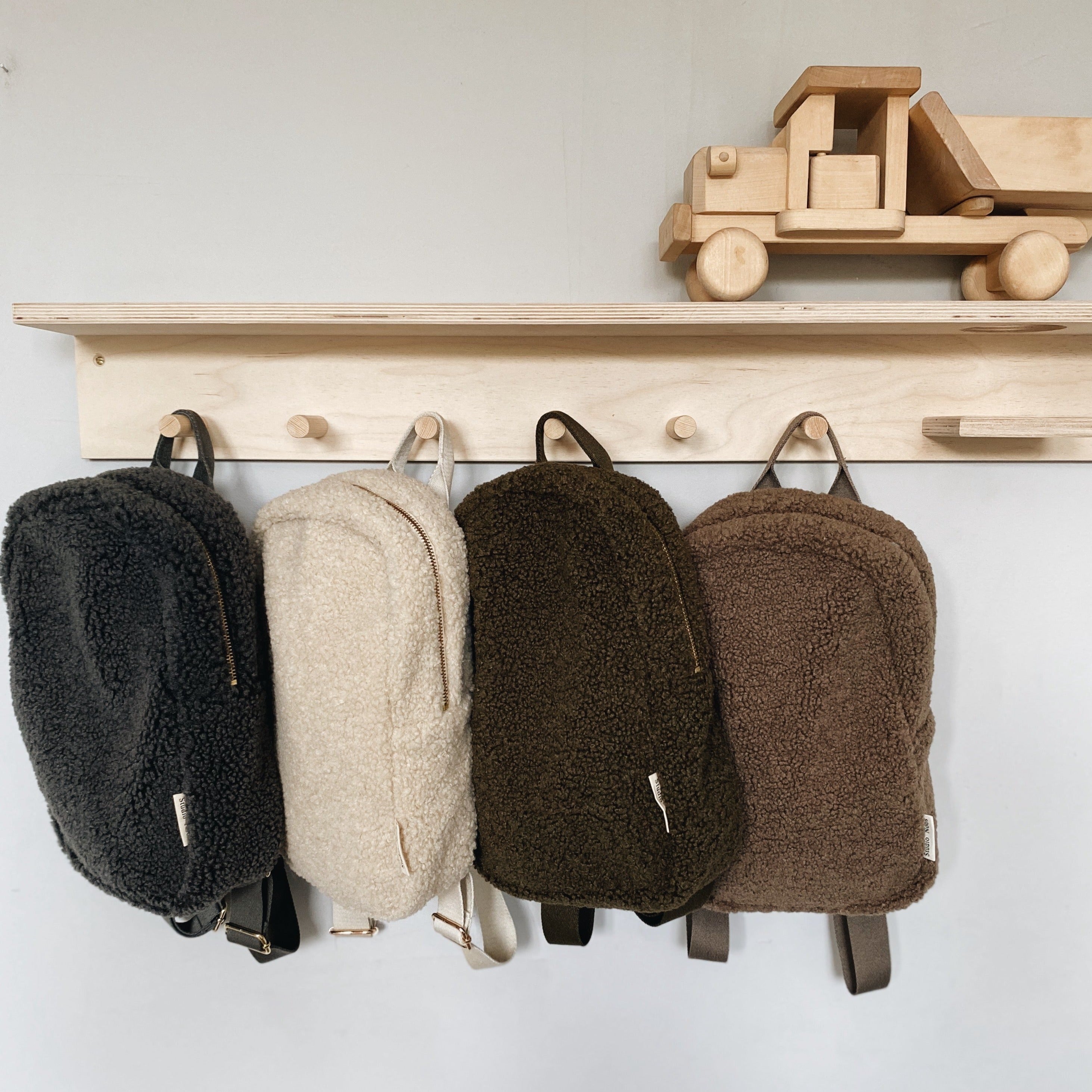 Studio NOOS Personalized rugzak zwart