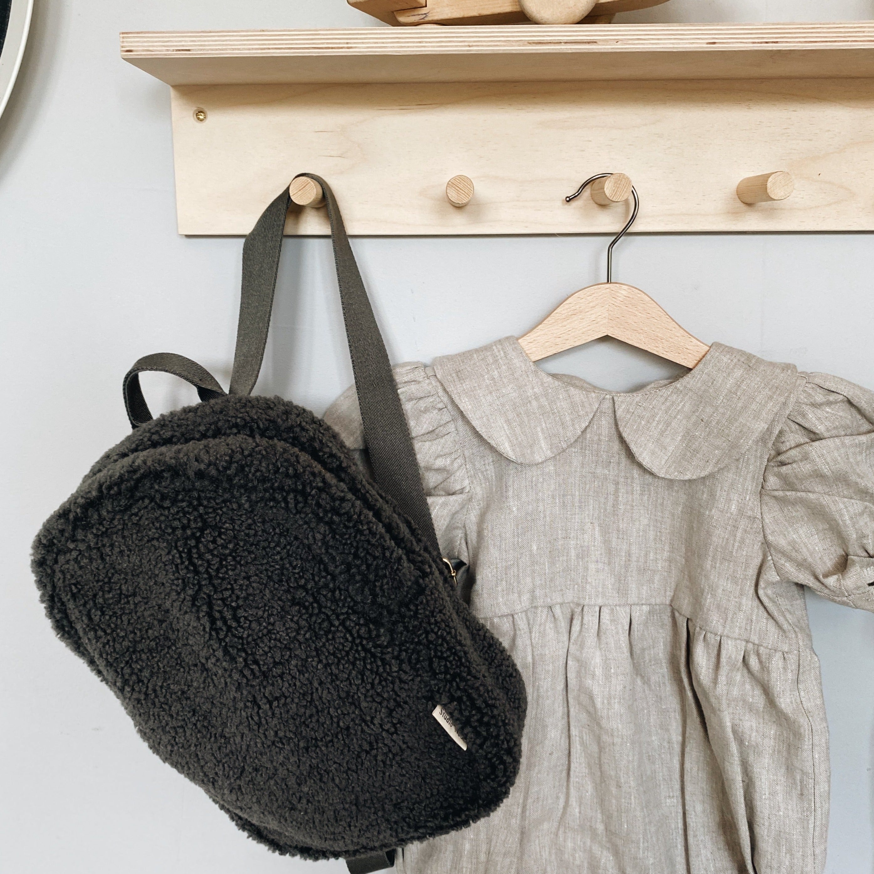 Studio NOOS Personalized rugzak zwart