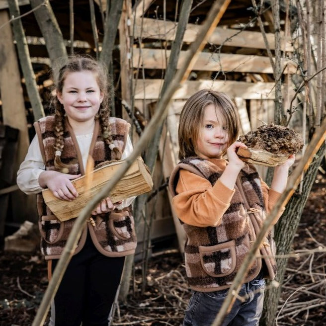 Alwero Bodywarmer junior krata