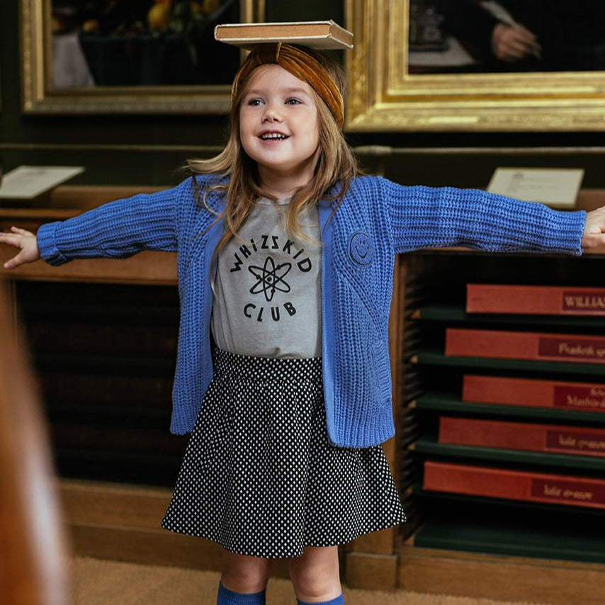 Sproet & Sprout Skirt festive dots | Black