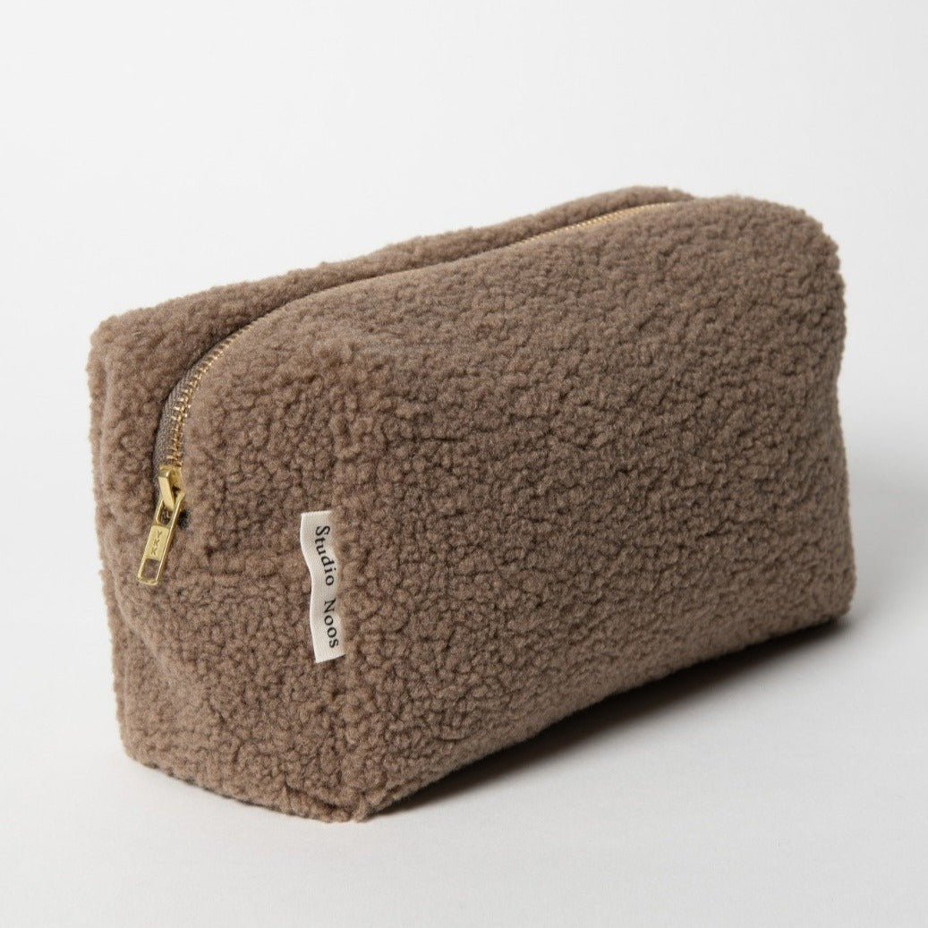 Studio NOOS Etui brown teddy