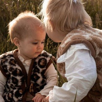 Bodywarmer junior giraf - Charly's