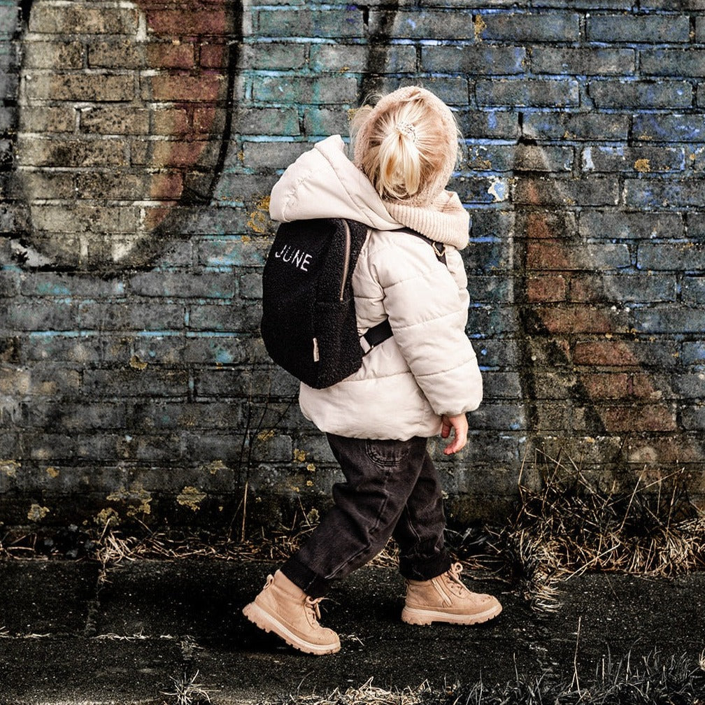 Studio NOOS Personalized rugzak zwart