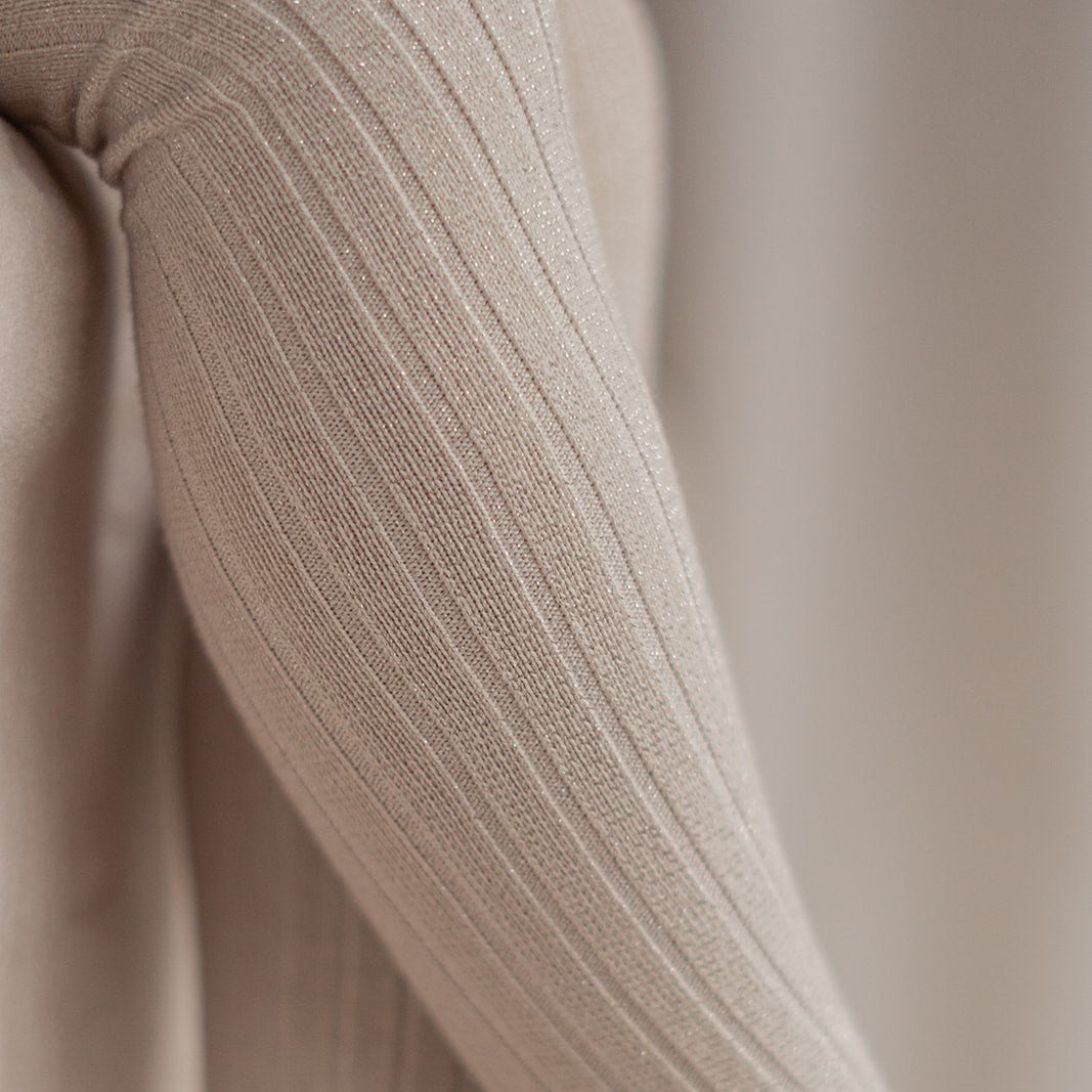 Maillot glitter doux agneaux ribbed - Charly's