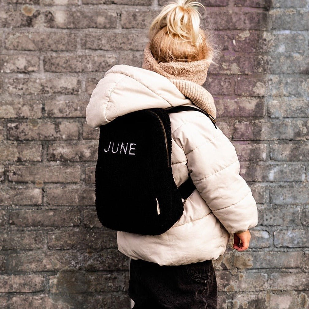 Studio Noos Personalized Rugzak Zwart - Charly's