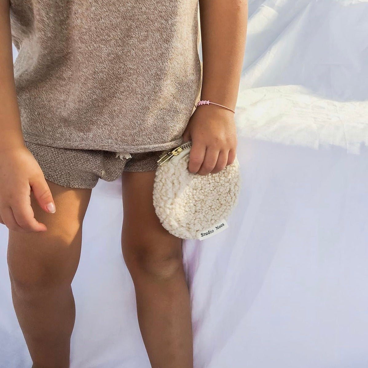 Wallet ecru teddy - Charly's